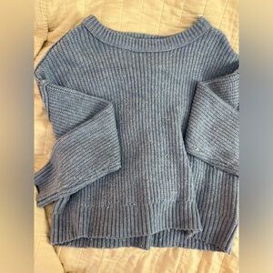 Women’s blue sweater